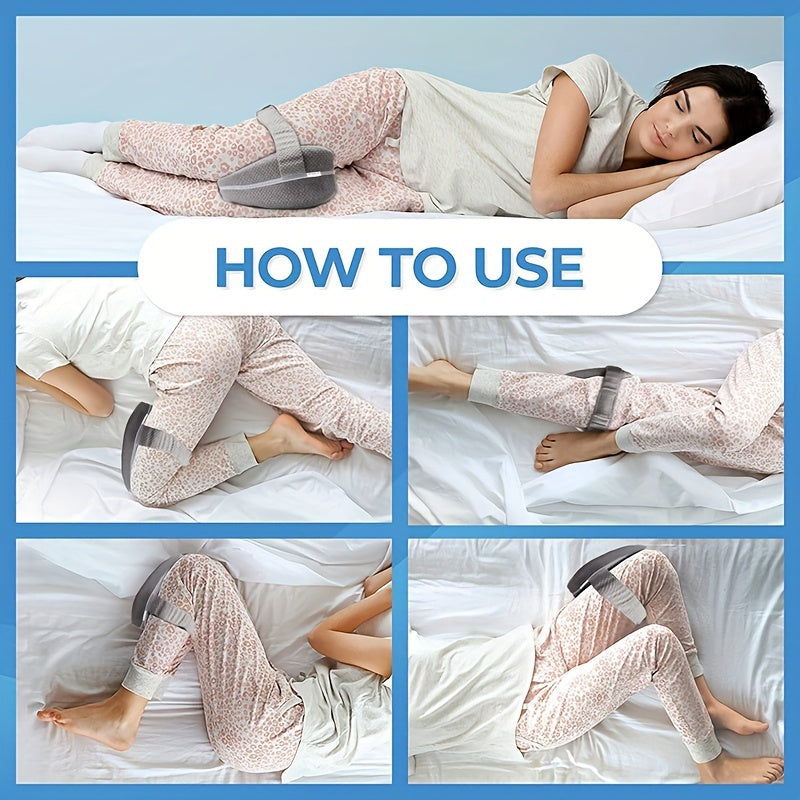 Leg Pillow - Soft Knee Support Cushion for Pressure Relief Cover, Ideal for Naptime and Nighttime Comfort