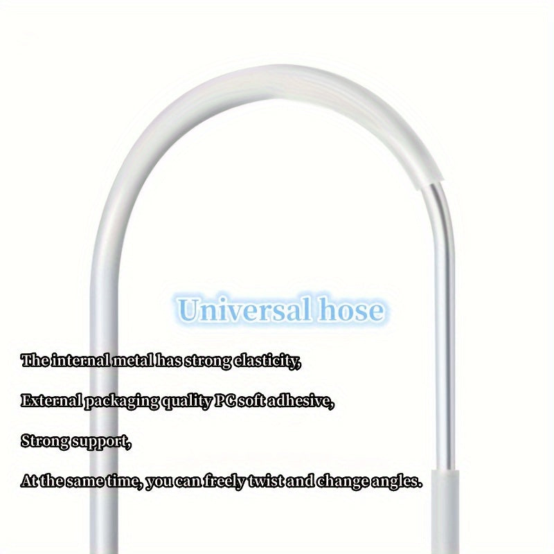 Adjustable CPAP Hose Holder with C Clamp – Rotatable Design, Prevents Tangles and Airflow Blockage