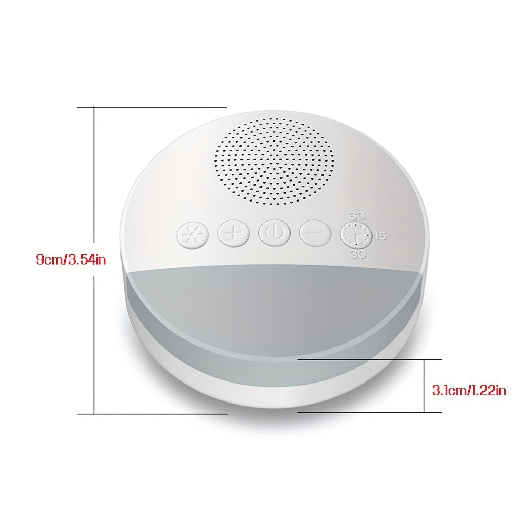 Portable Sleep Sound Device – Natural Soothing Sounds and Memory Function for Deep Sleep