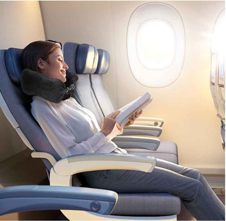 TravelMate™ — Stuffable Neck Pillow - The Only Pillow That Packs Clothes Too