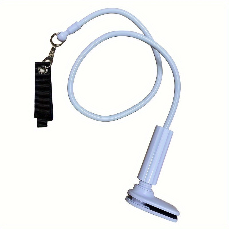 Adjustable CPAP Hose Holder with C Clamp – Rotatable Design, Prevents Tangles and Airflow Blockage