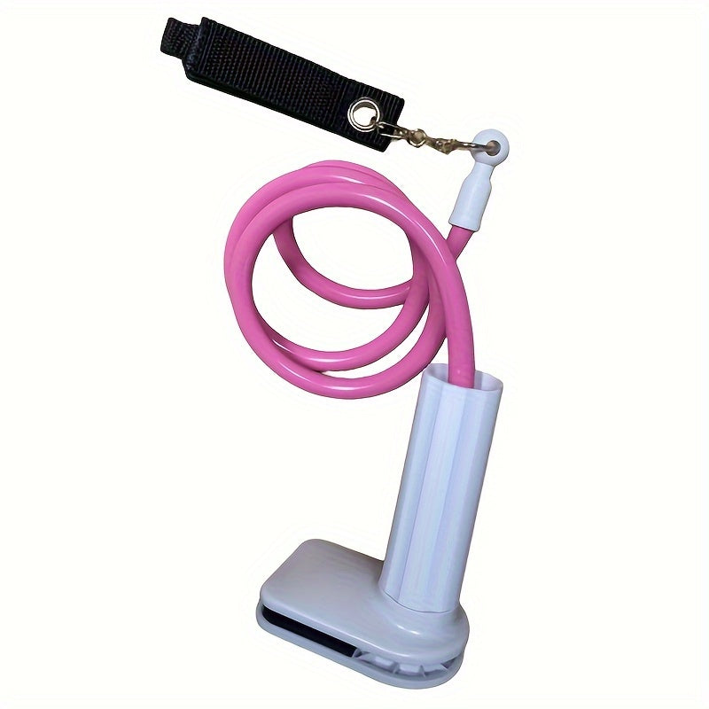 Adjustable CPAP Hose Holder with C Clamp – Rotatable Design, Prevents Tangles and Airflow Blockage