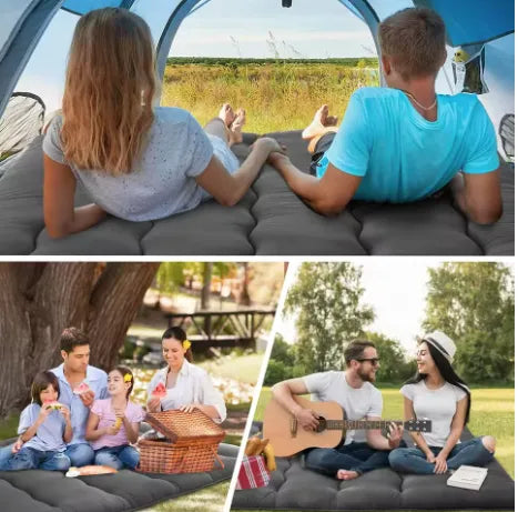 Grey Foldable Japanese Futon Mattress – Comfort and Versatility with Minimalist Style