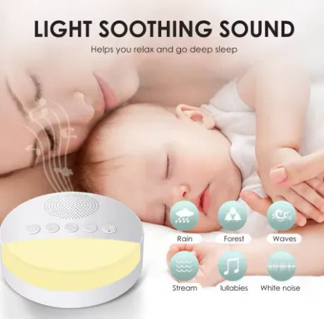 Portable Sleep Sound Device – Natural Soothing Sounds and Memory Function for Deep Sleep