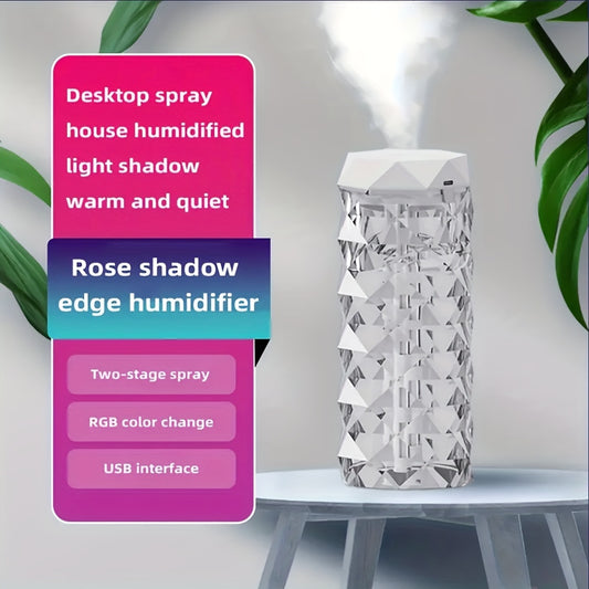 Night Light Humidifier - Diffuser & Air Purifier + Aromatherapy